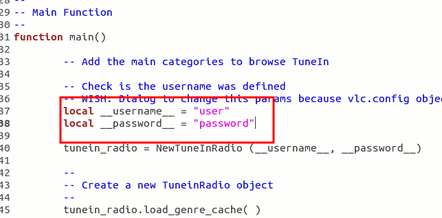 tunein-radio-vlc-user-password-field