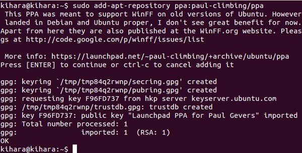 winff-ppa-repository