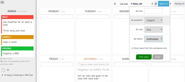 chrome-productivity-weekplan