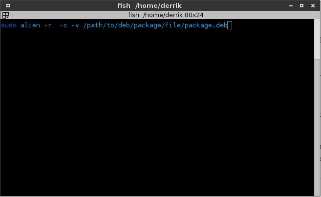 convert-deb-to-rpm-alien-command
