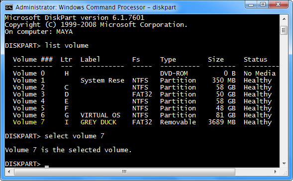 diskpart-select-volume