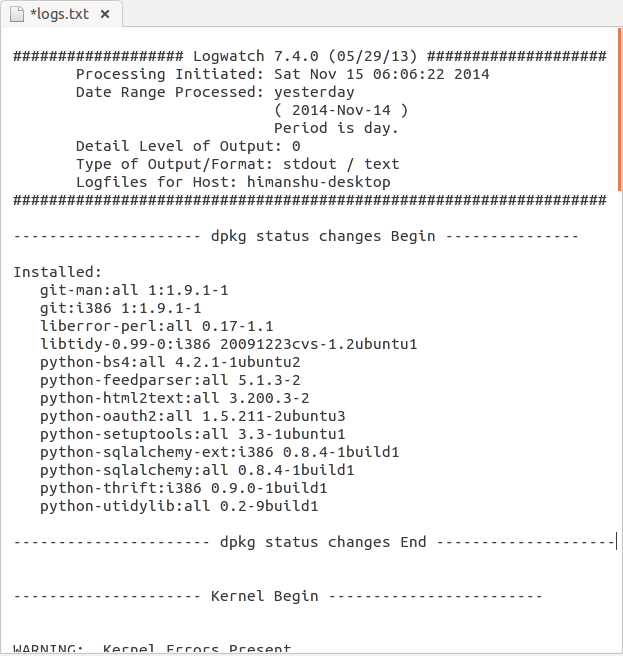 logwatch-output