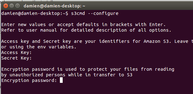 s3cmd-configure-encryption s3cmd-configure-encryption