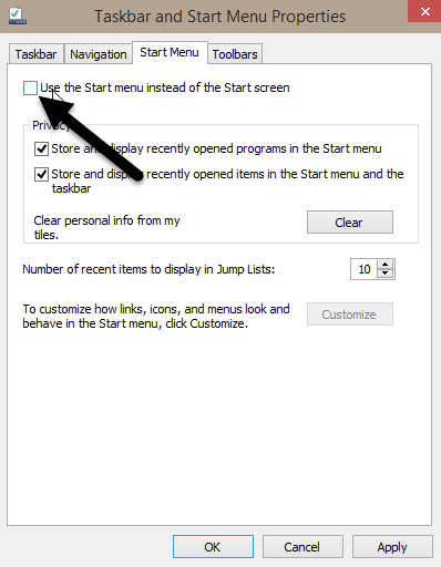 windows-10-start-menu-uncheck-option