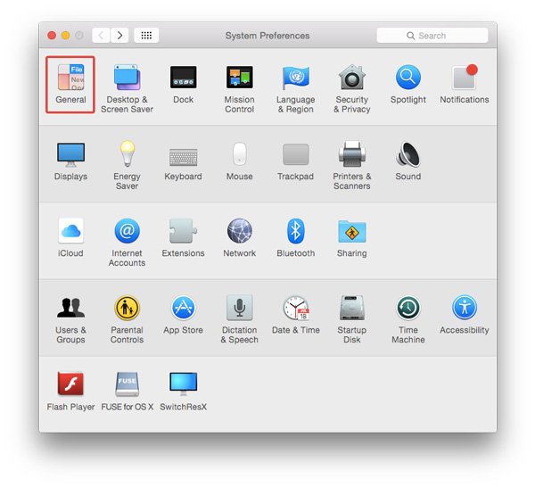 Change-highlight-color-General