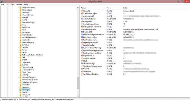 bypasswindows8login-registryvalues bypasswindows8login-registryvalues