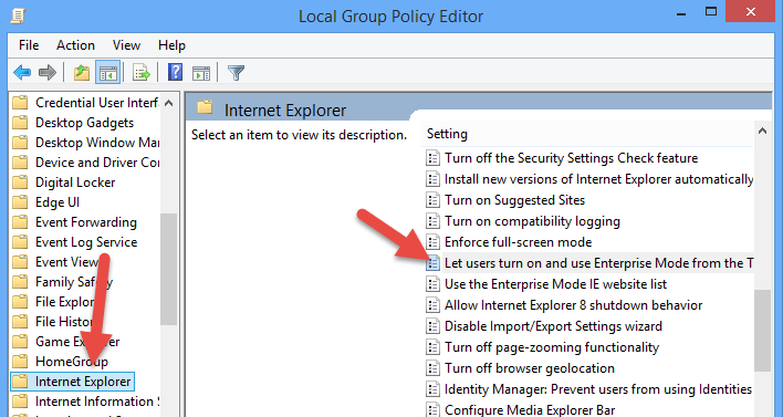 enterprise-mode-group-policy-setting