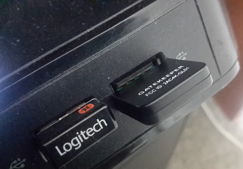 The GateKeeper Lock is the one on the right side.