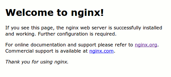 nginx-working