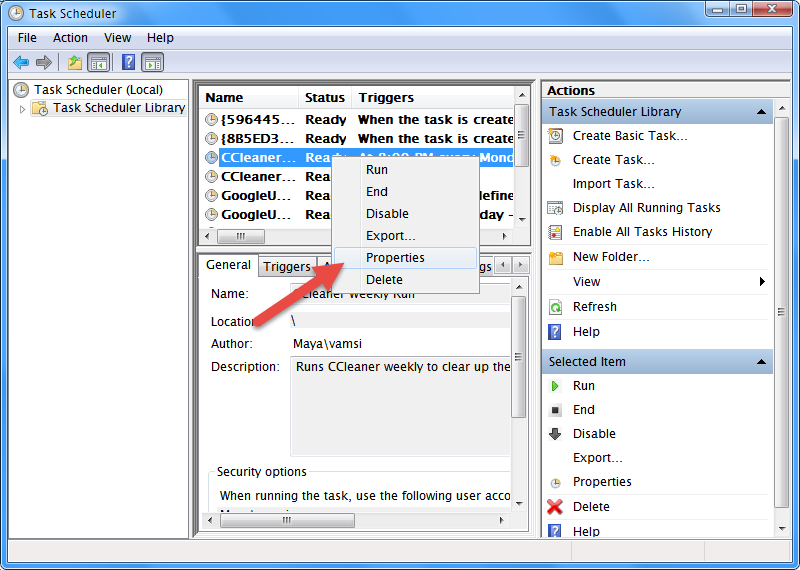 schedule-ccleaner-properties schedule-ccleaner-properties