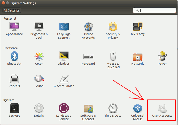 ubuntu-access-user-account