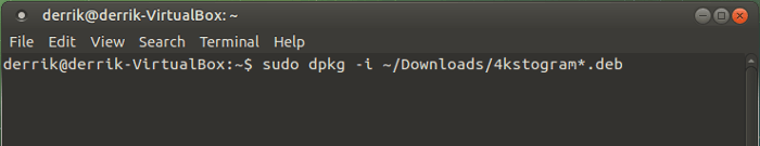 4kstogram-terminal-installation