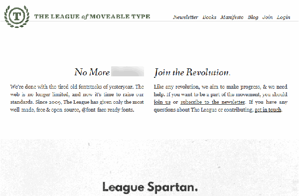 GetFonts-League-Homepage GetFonts-League-Homepage
