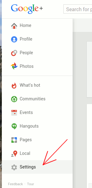 gplus-settings-options