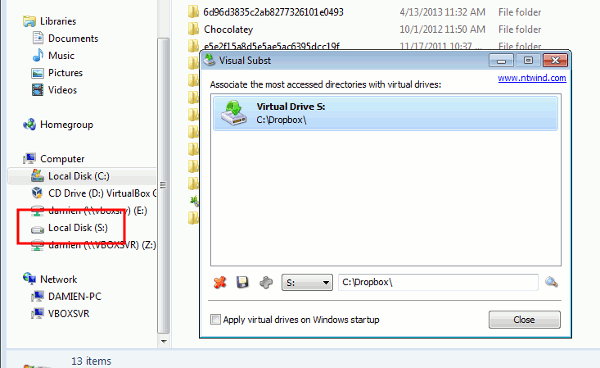 vsubst-mounted-drive