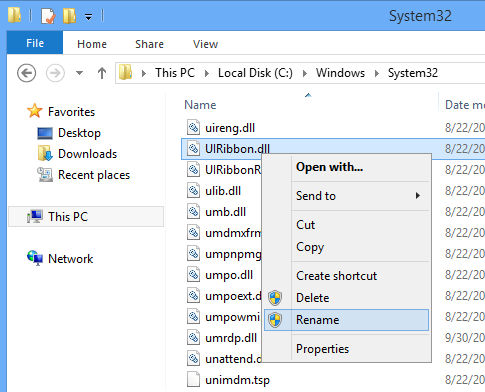 disable-ribbonui-rename-uiribbon-dll