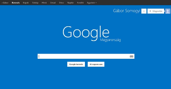 Windows 8-like theme for Google Search. Windows 8-like theme for Google Search.