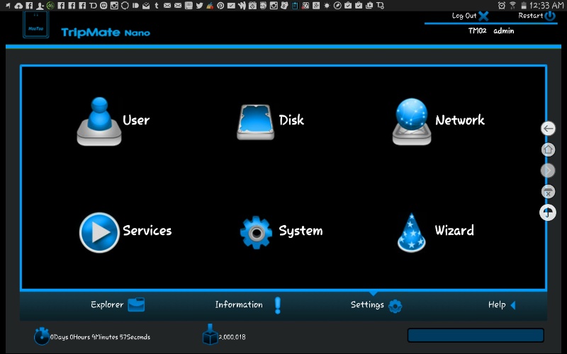 Tap on Network and then Internet.