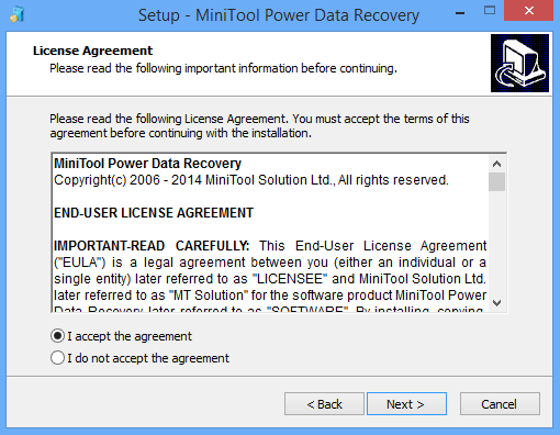 power-data-recovery-installation