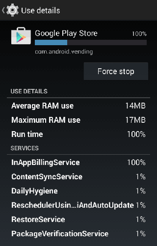 See how much time your key apps are running and amount of RAM. See how much time your key apps are running and amount of RAM.