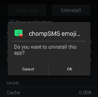 Tap the entry on the displayed list and tap uninstall. Tap the entry on the displayed list and tap uninstall.