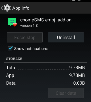 Uninstall an Android app. Uninstall an Android app.