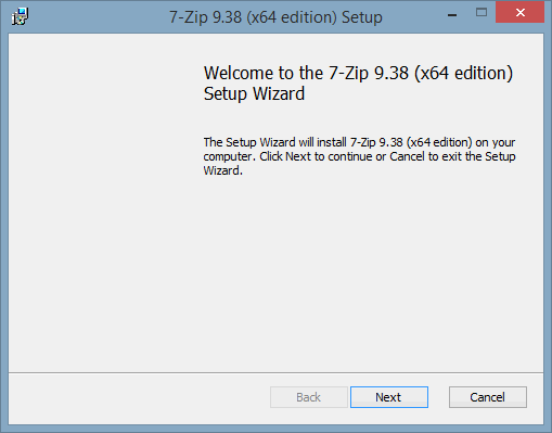 Msi installers are generally very simple.