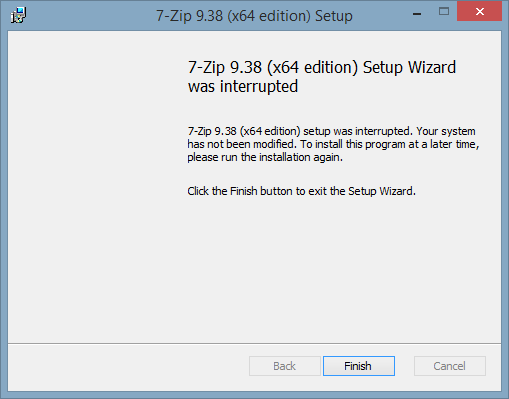 Msi file formats - we are not its intended users.