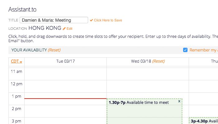 Assistant.to has a simple UI/UX. Assistant.to has a simple UI/UX.