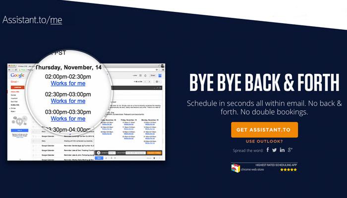 Assistant.to: Schedule in seconds all within email. Assistant.to: Schedule in seconds all within email. /><h2>How to activate Assistant.to in your mailbox</h2>Once you click the