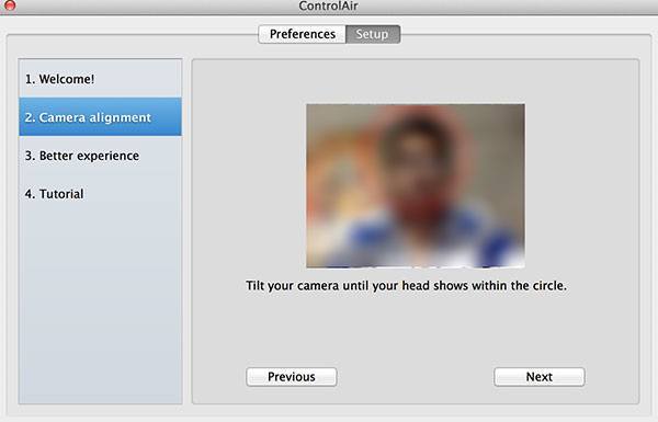 ControlAir camera alignment