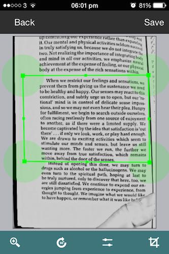 You can also send quotes from books you are reading to Facebook.