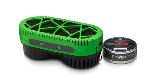 MyFC PowerTrekk eco-friendly charging device. MyFC PowerTrekk eco-friendly charging device.