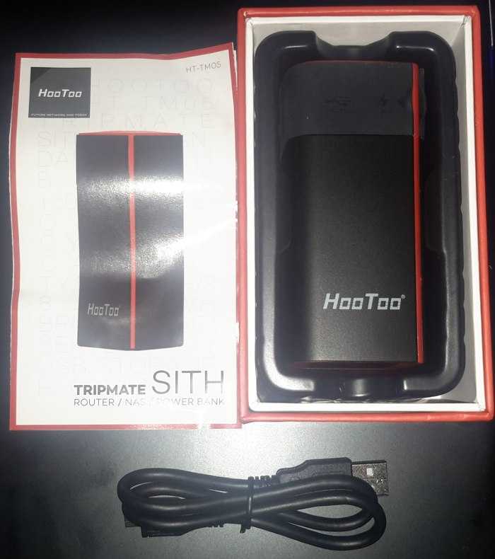What's inside the HooToo TripMate SITH box.