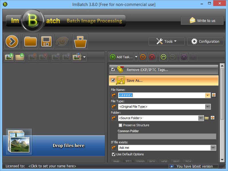 Add batch tasks to ImBatch.