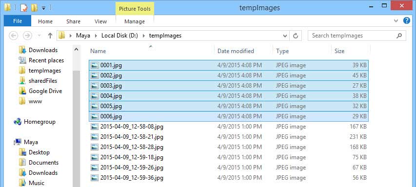 Navigate to images folder to see all processed images.