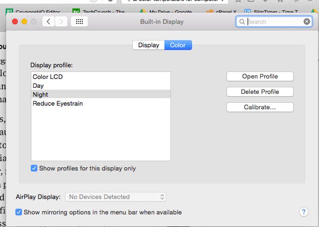 Select the desired display time when needed. Select the desired display time when needed.