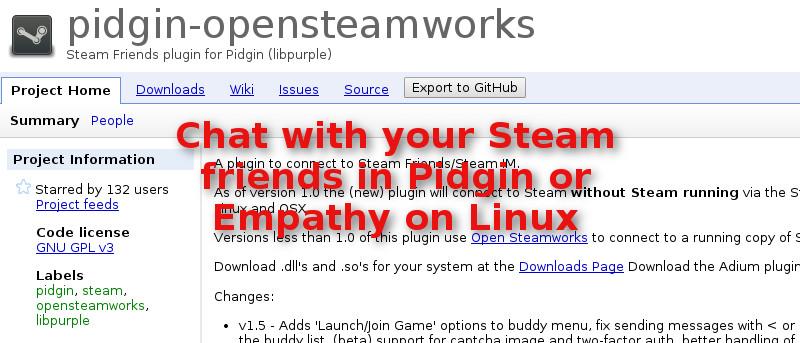 Chat With Your Steam Friends in Pidgin or Empathy on Linux