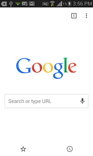 Open the Chrome menu.