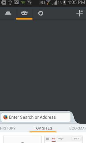 Tap on the Plus icon.