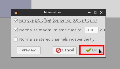 It's a good idea to normalize your tracks.