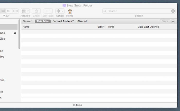 Create a Smart Folder.
