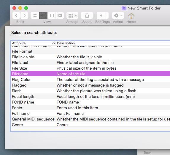 Search for many other file attributes.