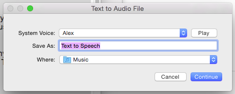 Save your temporary AIFF file.