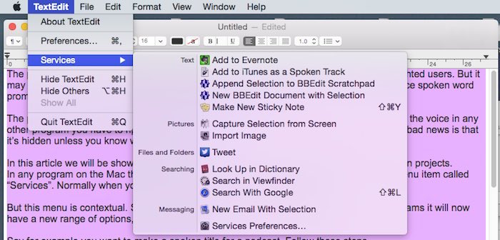 Go to Add to iTunes as Spoken Track.