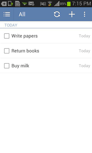 TickTick Android app TickTick Android app