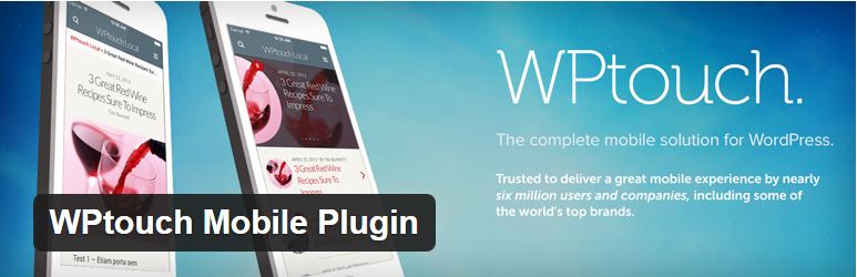 WPTouch Pro WordPress plugin.