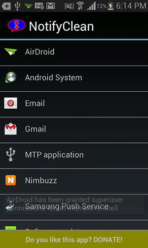 NotifyClean Xposed module