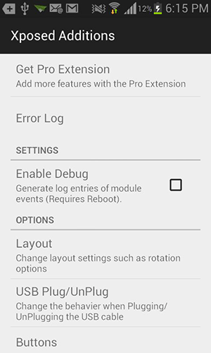 Xposed Additions module