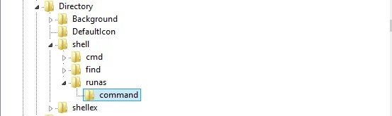 Create another key and label it as 'command.' Create another key and label it as 'command.'